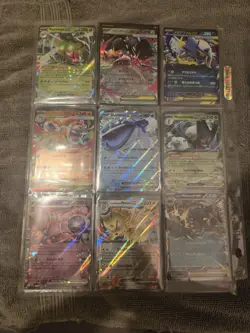 Pokemon Binder Collection Lot Of 105+ cards mostly holo some Japnese! PACK FRESH - Image 3