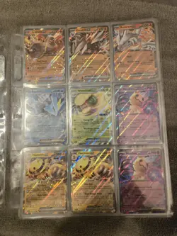 Pokemon Binder Collection Lot Of 105+ cards mostly holo some Japnese! PACK FRESH - Image 5
