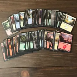 7 LB 3OZ Modern BASIC Lands Card lot Magic the Gathering Various Sets NM-HP MTG - Image 2