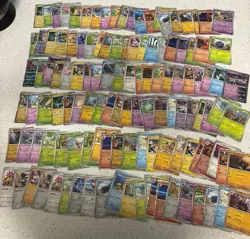 pokemon tcg bundle lot of 120 temporal forces bulk cards - Image 1