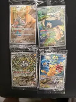 Pokemon TCG Snorlax ETB Promo Scarlet & Violet 151 Black Star Holo Card #051 - Image 2