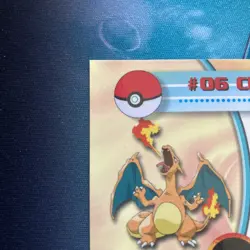 2000 Topps Chrome Charizard #06 Series 1 Pokemon T.V. TCG Card Spectra Finish - Image 3