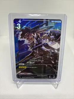 Gundam Card Game - Delta Plus - GD01-006 R+ - Alternate Art English - Image 1
