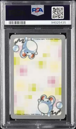 2000 POKEMON SILVER VERSION PART 2 PLAYING CARDS 9 OF HEARTS #220 SWINUB PSA 10 - Image 2