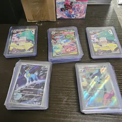 Korean/Japanese Pokemon Card Lot Mega Brave, Journey Together - Image 1