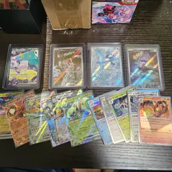 Korean/Japanese Pokemon Card Lot Mega Brave, Journey Together - Image 5