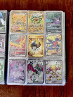 Pokemon Binder Collection LOT - 200+ SIR, SAR, ALT ART, GOLD Cards w/ Binder! - Image 3