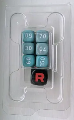 Pokemon Trading Card Game Destined Rivals Damage Counter Dice Set - Image 1