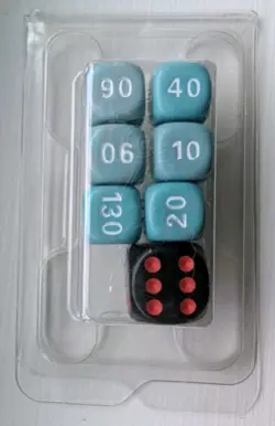 Pokemon Trading Card Game Destined Rivals Damage Counter Dice Set - Image 2