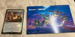 NYCC 2025 Magic The Gathering TMNT MTG Promo Card Pizza Box Lot Ninja Turtles - Image 2