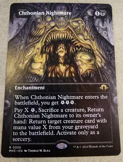 Chthonian Nightmare - #330 Regular (Borderless) Modern Horizons 3 - Mtg - Image 1