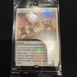 TMNT Unbreakable Formation NYCC 2025 Promo MTG Magic The Gathering Ninja Turtles - Image 1