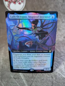 MTG, Lady Octopus, Inspired Inventor (#0252) Spider-Man, Non-Foil, NM Rare - Image 1