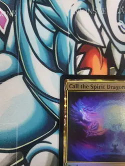 2025 Magic The Gathering Tarkir Dragonstorm Call The Spirit Dragons Foil #0174 - Image 2