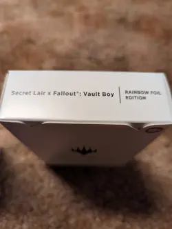 Magic the Gathering Secret Lair Fallout Vault Boy Rainbow Foil New Sealed MTG - Image 1