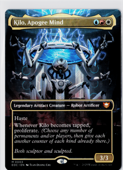 Kilo, Apogee Mind (Borderless) | Normal | Commander: Edge of Eternities | 3 MTG - Image 1