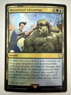 Mutational Advantage Universes Beyond: Fallout Foil - Image 1