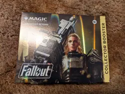 Magic the Gathering Fallout Omega Collectors Booster Pack New Sealed MTG - Image 1