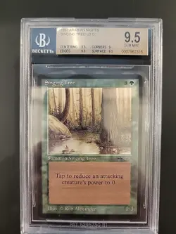 Singing Tree Arabian Nights BGS 9.5B MTG - Image 1