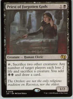 Priest of Forgotten Gods R Foundations Jumpstart 478 NM - Image 1