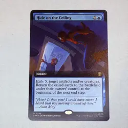Hide on the Ceiling (Extended Art) Marvel's Spider-Man MTG NM - Image 1