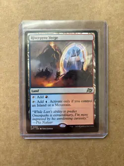 Magic: The Gathering - Riverpyre Verge - Aetherdrift (DFT) RARE #260 - Image 1
