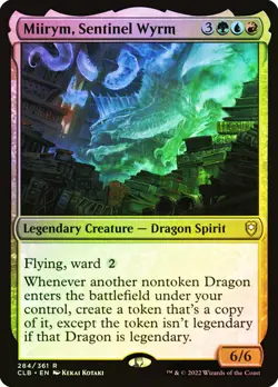 Miirym, Sentinel Wyrm Foil Mtg Magic English - Image 1