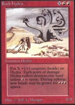 MTG - Rock Hydra - Collector's Edition - NM, English Magic FLAT RATE SHIP - Image 1