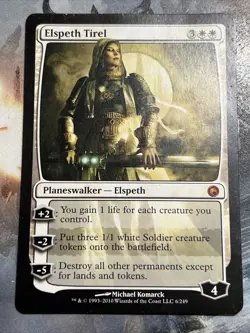 1x Elspeth Tirel (6/259) Scars of Mirrodin MP MTG Magic the Gathering x1 MKE - Image 1