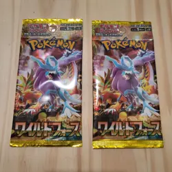 2 JAPANESE POKEMON BOOSTER PACK WILD FORCE sv5K. 🇺🇸 SELLER #7 - Image 1