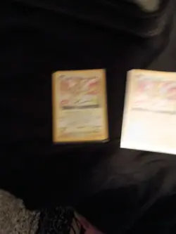 One 1st Edition and One Regular Pokemon Card Lot Dark Raichu - Image 1