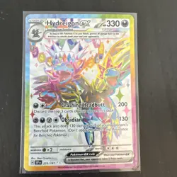 Pokemon TCG Hydreigon EX Full Art Ultra Rare Holo Card Surging Sparks - Image 1