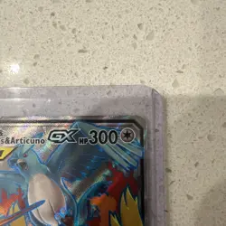 Pokemon TCG Moltres Zapdos Articuno GX Hidden Fates Holo Ultra Rare Card 66/68 - Image 5