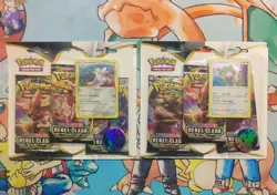 Pokemon Rebel Clash 3 Booster Pack Blisters Rayquaza, Duraludon Lot Of 2 Sealed - Image 1