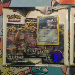 Pokemon Rebel Clash 3 Booster Pack Blisters Rayquaza, Duraludon Lot Of 2 Sealed - Image 2