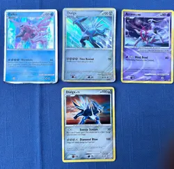 Pokemon Palkia SL8 Shiny Holo, Arceus AR7 Holo, Dialga 3/95 Holo, Dialga 23/127 - Image 2