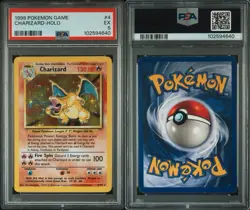 PSA 5 1999 POKEMON GAME 4 CHARIZARD-HOLO - Image 2