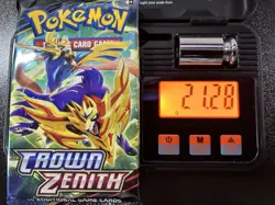 Pokemon Crown Zenith Booster Pack Sealed 21.28g 3.66mm - Image 1