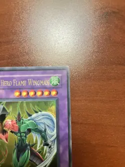 Elemental Hero Shining Flare Wingman EEN-036 Flame Wingman TLM-EN035 1st Gold - Image 4