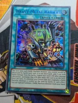 Heavy Metal Raiders LDS1-EN077 BLUE Ultra Rare Yugioh - VLP - Image 1