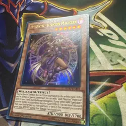 Yugioh! Apprentice Illusion Magician LEDD-ENA03 Ultra Rare 1st Edition VLP/NM - Image 2