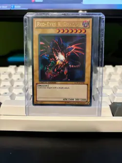 Yugioh Red-Eyes Black Dragon LC01-EN006 Ultra Rare Limited Edition NM - Image 1