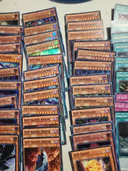 Yugioh DDD Deck Ready To Play Deviser King Deus Machinex Gilgamesh Flame Genghis - Image 3