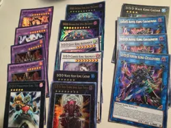 Yugioh DDD Deck Ready To Play Deviser King Deus Machinex Gilgamesh Flame Genghis - Image 5
