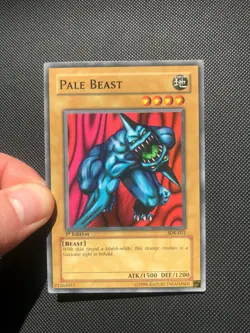 Yugioh: Pale Beast - SDK-031 - Common - 1st Edition NA English Vintage - Image 1