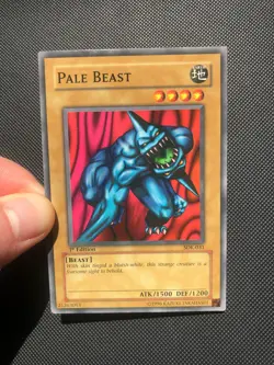 Yugioh: Pale Beast - SDK-031 - Common - 1st Edition NA English Vintage - Image 4