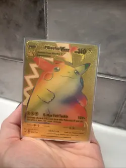 2020 Pokemon Pikachu VMAX Gold Foil Card 044/185 IGAMEFREAK - Image 2