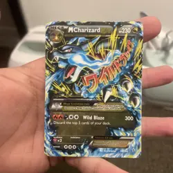 Mega M Charizard EX Flashfire Holo Ultra Rare Card 69/106 XY Pokemon TCG - Image 1