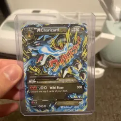 Mega M Charizard EX Flashfire Holo Ultra Rare Card 69/106 XY Pokemon TCG - Image 3