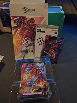 Gundam Card Game Bundle - Booster Box Is Sealed - Starter Decks Are Opened - Image 3